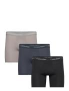 Boxer Brief 3Pk Boxerkalsonger Navy Calvin Klein