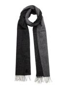 Amanda Christensen Double Face Scarf Svart