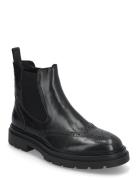 T43-6510 Stövletter Chelsea Boot Black TGA By Ahler