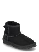 Rkbrisbane Shearling Boots Vinterstövlar Pull On Black Rosemunde Kids