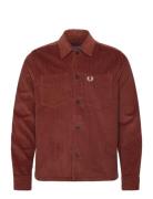 Fred Perry Corduroy Overshirt Röd