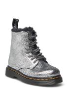 Dr. Martens 1460 Serena T Silver Distressed Foil Silver