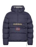 Rainforest Puffer Anorak Fodrad Jacka Navy Napapijri