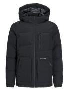 Jjeotto Puffer Jacket Sn Jnr Fodrad Jacka Black Jack & J S