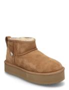 Rosemunde Rhbrisbane Shearling Plateau Boots Brun