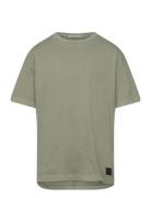 Tom Tailor Over Basic T-Shirt Khaki Green