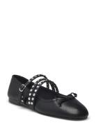 Shoe Stud Ballerinaskor Ballerinas Black Mango