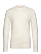 Jack & J S Jjotto Knit Crew Neck Ln Vit