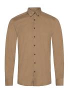 Lindbergh Fine Corduroy Shirt L/S Brun