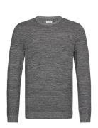 Jack & J S Jjotto Knit Crew Neck Ln Grå