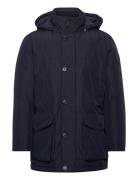 Osiass Parka Jacka Navy BOSS