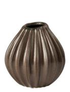 Wide Vase M Home Decoration Vases Big Vases Brown Broste Copenhagen