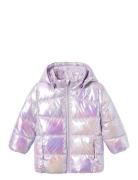 Nmfmolina Jacket Shiny Fodrad Jacka Purple Name It