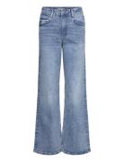 Comfy Wide Jeans Bottoms Jeans Wide Blue Gina Tricot