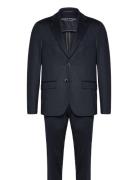 Bs Chapelle Classic Fit Suit Set Kostym Navy Bruun & Stengade