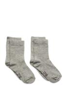 Ankle Sock Sockor Strumpor Grey Minymo