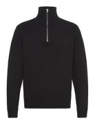 Jack & J S Jorfrederiksberg Knit Half Zip Svart