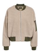 NOISY MAY Nmfasha Mix Bomber Fwd Beige