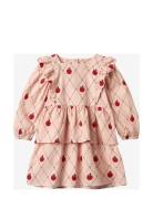 Fliink Apple Ls Dress Rosa