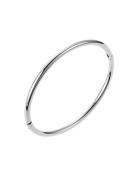 By Jolima Tube Bangle Silver