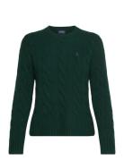 Polo Ralph Lauren Classic Fit Cable Wool-Cashmere Sweater Grön