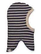 Mp Denmark Bergen Striped Balaclava Multi/patterned