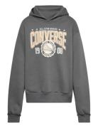 Converse Converse Boxy Graphic Hoodie Grå