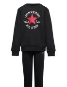 Converse Dissected Chuck Patch Fleece Crew Set Converse Black