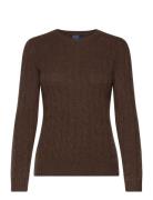 Polo Ralph Lauren Cable-Knit Cashmere Sweater Brun