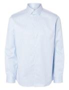 Selected Homme Slhslimethan Shirt Ls Classic Noos Blå