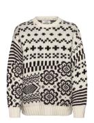 Mads Nørgaard Crash Lefur Sweater Multi/patterned