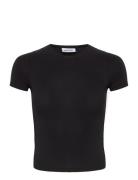 Weekday Slim Fitted T-Shirt Svart