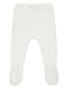 Mango Cotton Footed Trousers Vit