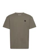 Fat Moose Cave Organic T-Shirt Khaki Green