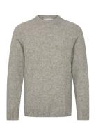 Les Deux Gilbert Roundneck Knit Grå