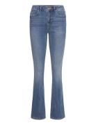 Vero Moda Vmflash Mr Flared Pocket Jeans Li347 Blå