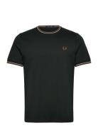 Fred Perry Twin Tipped T-Shirt Grön