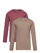 Minymo Basic 35 -T-Shirt Ls Brun