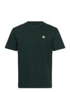 Double A By Wood Wood Wwace Badge T-Shirt Grön