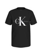 Calvin Klein Ck Monogram Ss T-Shirt Svart