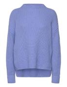 Selected Femme Slfselma Ls Knit Pullover Blå