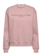 Tommy Hilfiger Mdrn Reg Corp Logo C-Nk Swtshrt Rosa