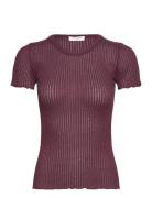 Rosemunde Belize Poinetelle T-Shirt Burgundy