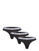 Juicy Couture Dana Thong 3Pk Svart