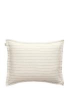 GANT Pinstripe Pillowcase Kräm