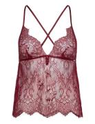 Hunkemöller Delphine Lace Cami Burgundy