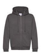 Jack & J S Jjebradley Sweat Zip Hood Noos Grå