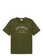 Les Deux Ivy League T-Shirt Grön