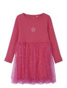 Name It Nmfrarana Ls Dress Pb Rosa