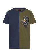 LEGO Kidswear Lwtano 707 - T-Shirt S/S Marinblå